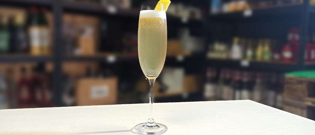 French 75 mocktail